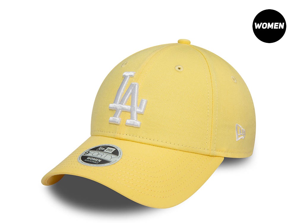 Los Angeles hat women’s mustard, yellow color HTF New Era Los Angeles Dodgers 9TWENTY Hat | Aritzia CA main image 4