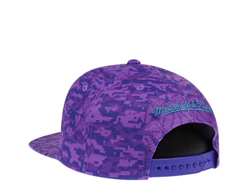 Mitchell & Ness Utah Jazz NBA Team Digi Camo Hardwood Classic Snapback Hat