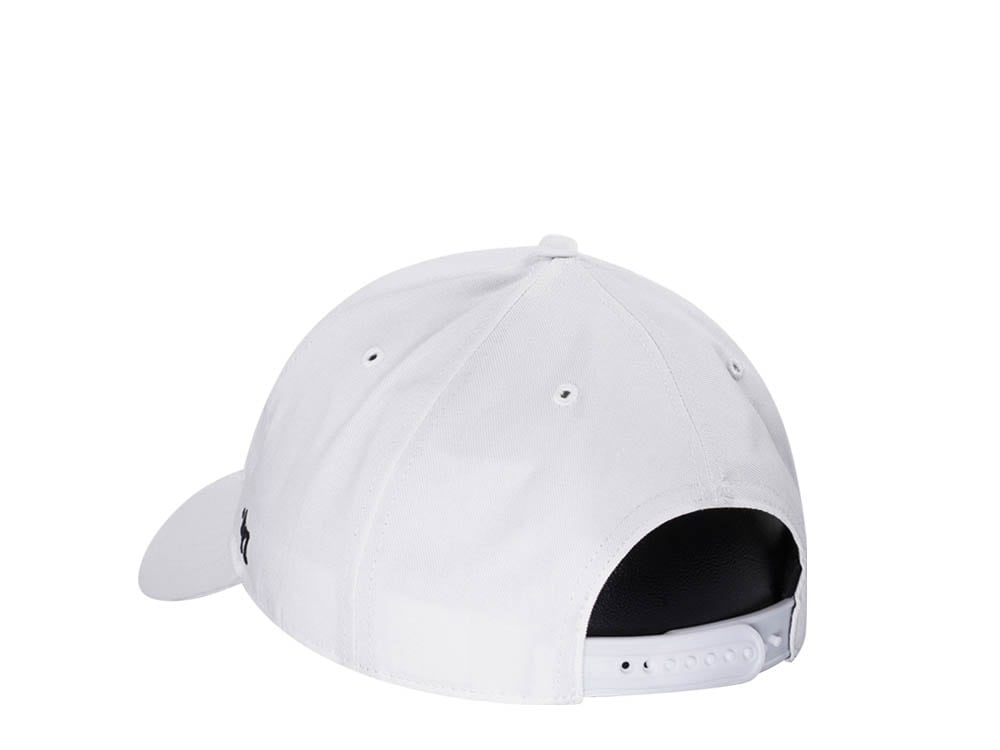 47Brand New York Yankees White Raised Basic MVP Snapback Hat