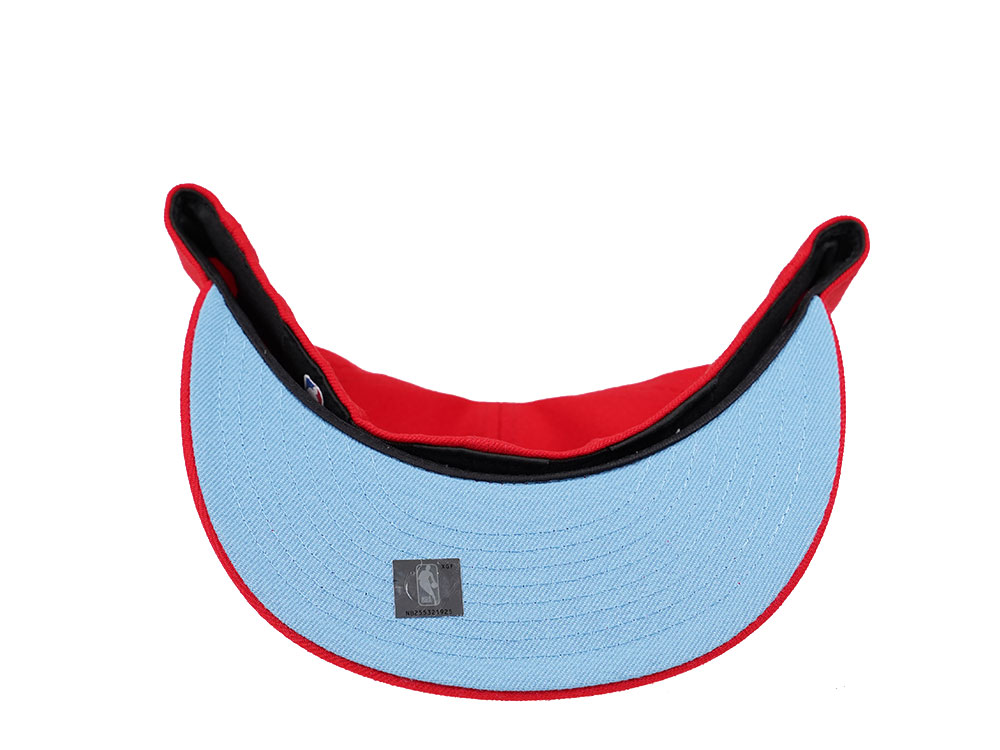 New Era Chicago Bulls Red and Blue Edition 59Fifty Fitted Hat