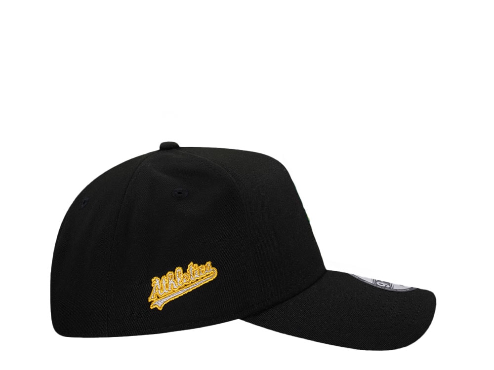 New Era Oakland Athletics Skull Black Classic Edition 9Forty A Frame Snapback Hat