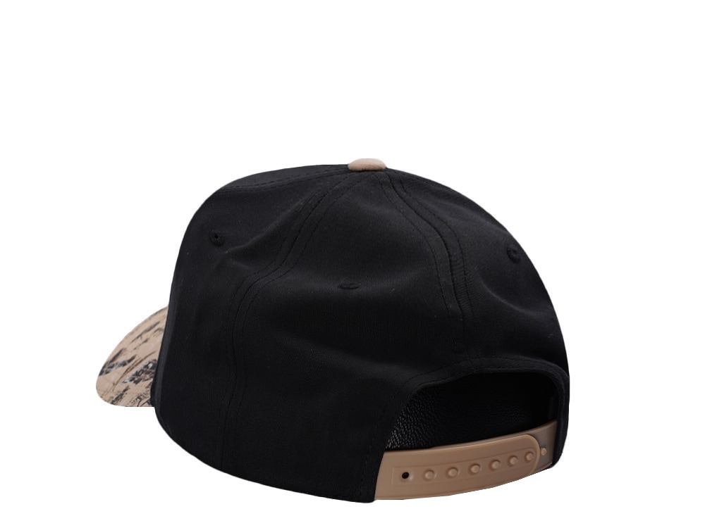 American Needle Old Milwaukee Beer Black Edition Snapback Hat