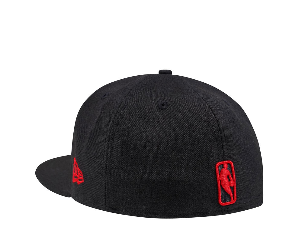 New Era Chicago Bulls Red Pop Edition 59Fifty Fitted Hat