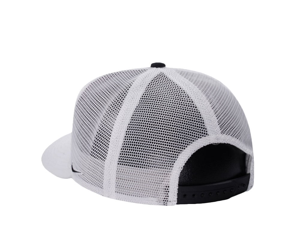 Nike Chicago White Sox Primetime Dri-Fit Rise White Edition Trucker Snapback Hat