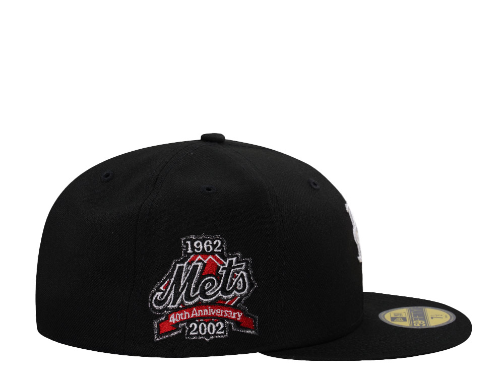 New Era New York Mets 40th Anniversary Black Prime Edition 59Fifty