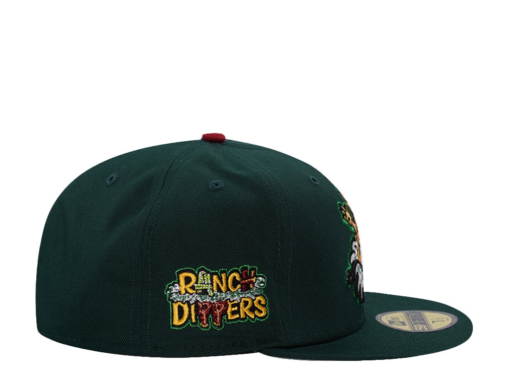 New Era Tulsa Drillers Dark Green Prime Edition 59Fifty Fitted Hat