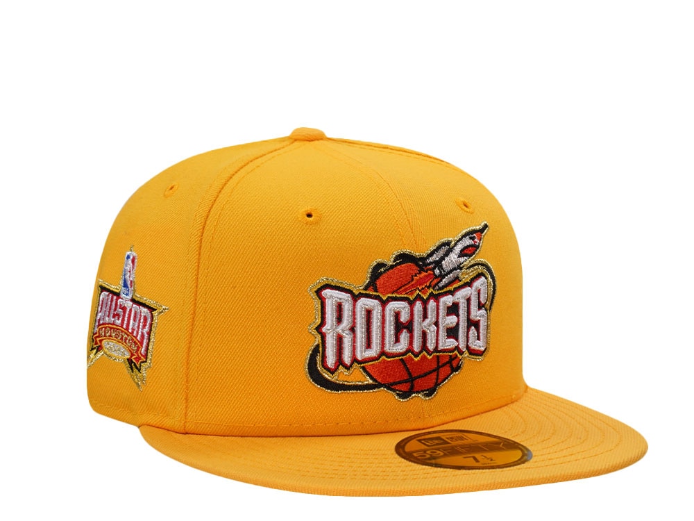 New Era Houston Rockets All Star Game 2006 Gold Prime Edition 59Fifty Fitted Hat