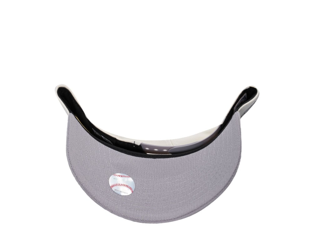 New Era Baltimore Orioles 25th Anniversary Metallic Chrome Two Tone 9Forty A Frame Snapback Hat