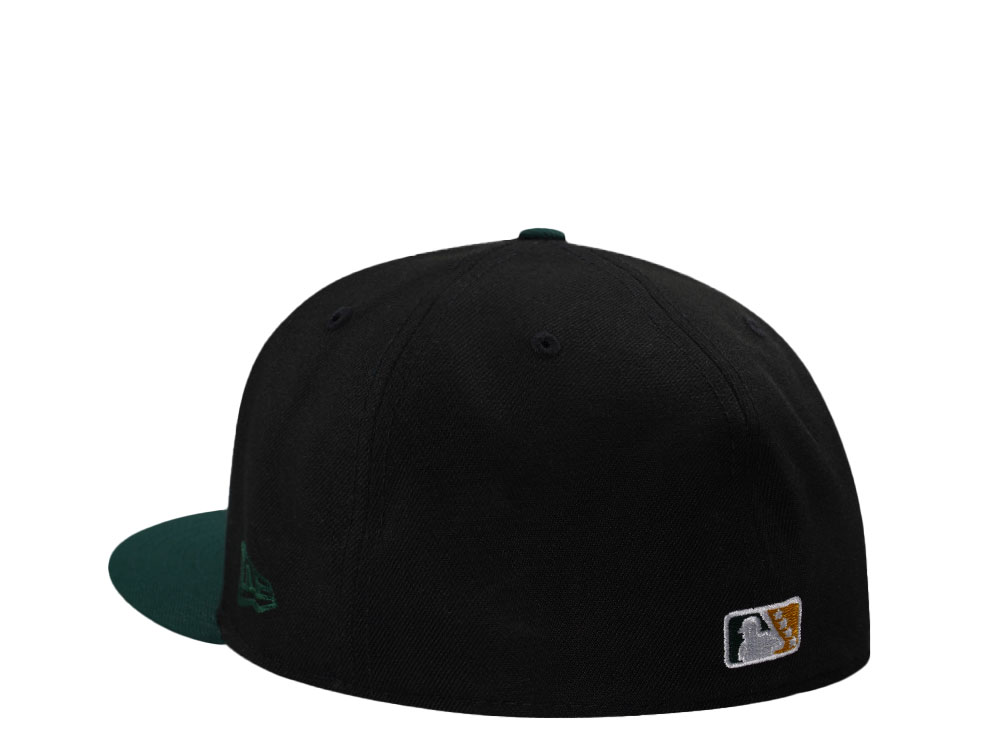 New Era New Hampshire Fisher Cats Gatos Feroces Black Two Tone Edition 59Fifty Fitted Hat
