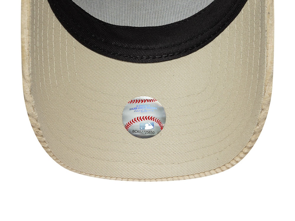 New Era Los Angeles Dodgers Corduroy Tonal Stone Edition 9Forty A Frame Trucker Snapback Hat