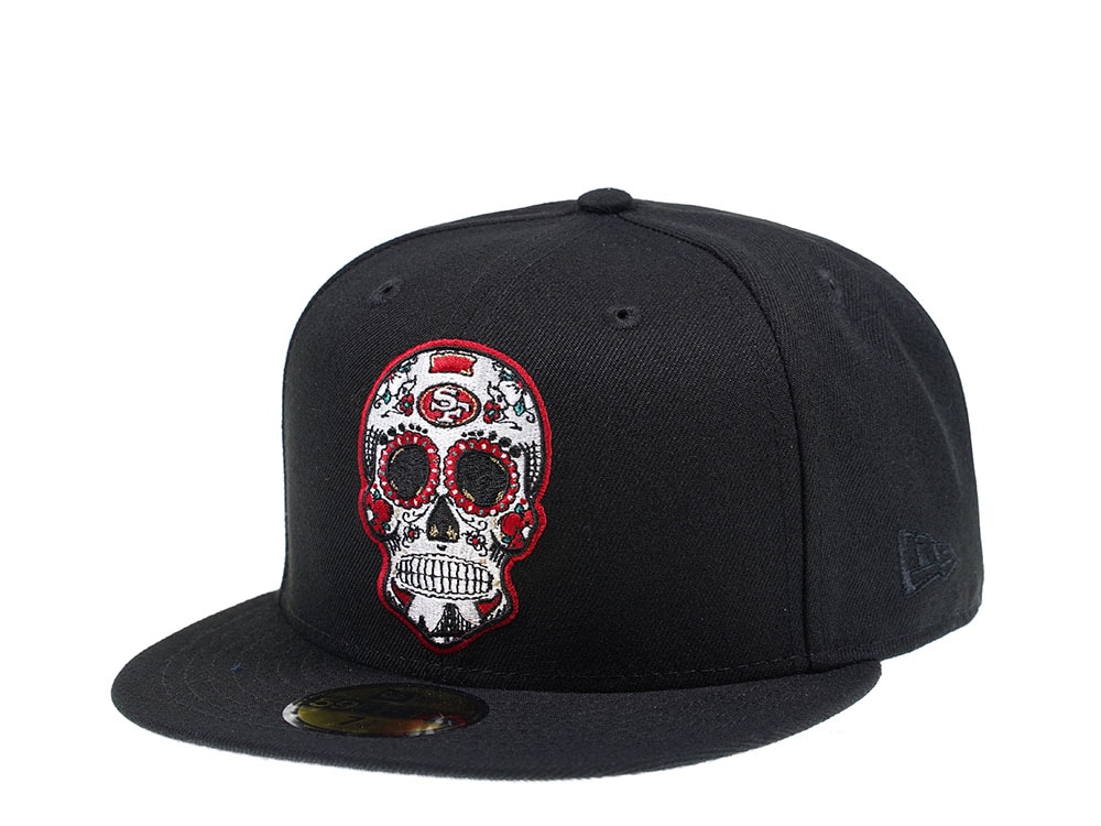 New Era San Francisco 49ers Skull Edition 59Fifty Fitted Hat