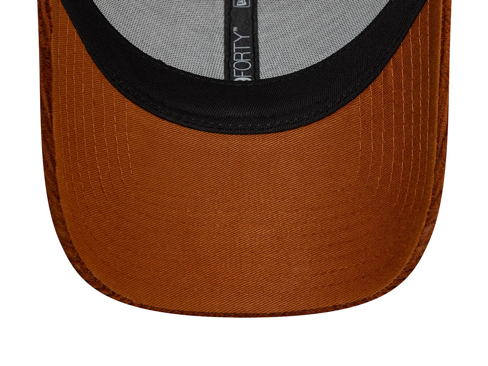 New Era New York Yankees Brown Cord 9Forty Strapback Hat