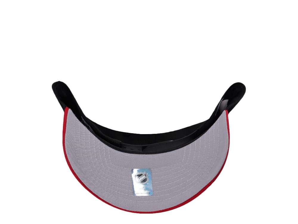 New Era Chicago Blackhawks Winter Classic Wrigley Field Black Two Tone Edition 9Forty A Frame Snapback Hat