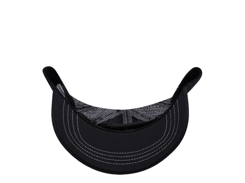 Von Dutch Oval Patch Black Trucker Snapback Hat