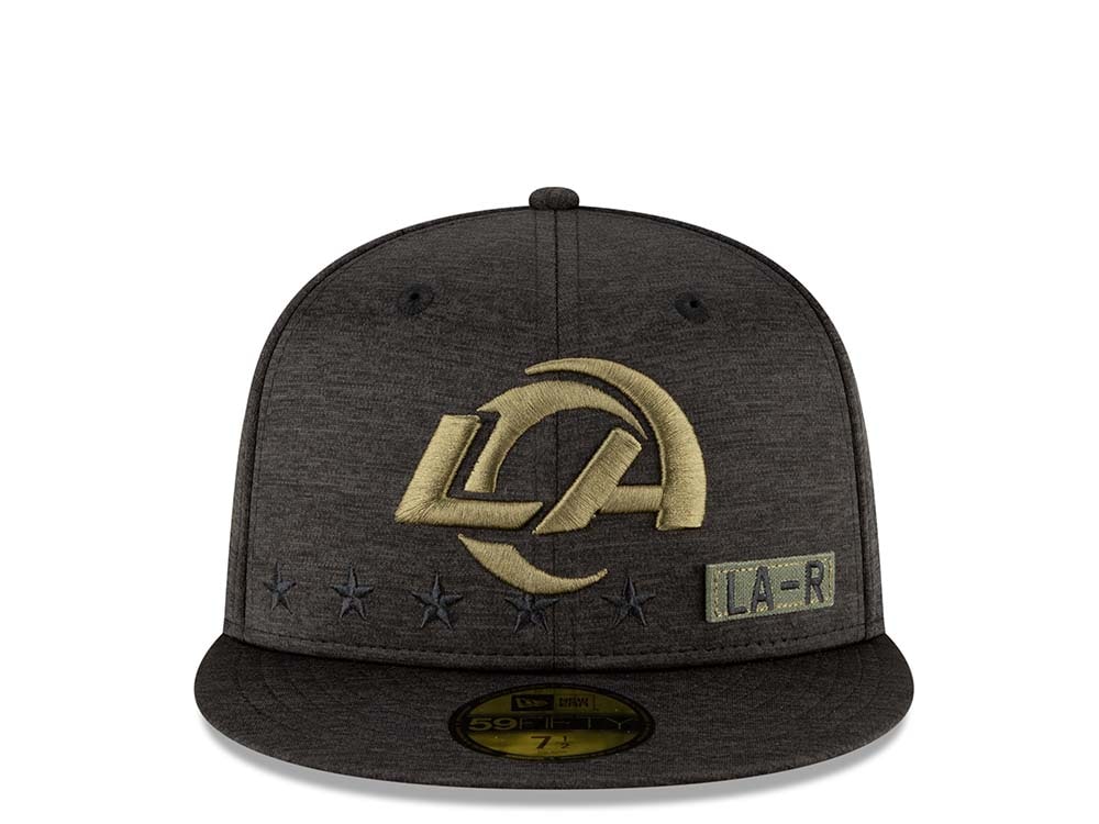 New Era Los Angeles Rams Salute to Service 2020 Fitted 59Fifty Hat