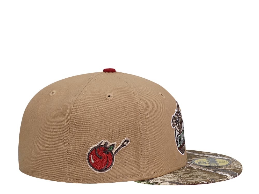 New Era Columbus Catfish Real Tree Prime Two Tone Edition 59Fifty Fitted Hat