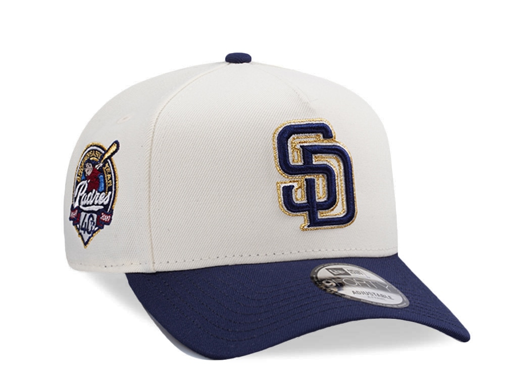 New Era San Diego Padres 40th Anniversary Chrome Two Tone Edition 9Forty A Frame Snapback Hat