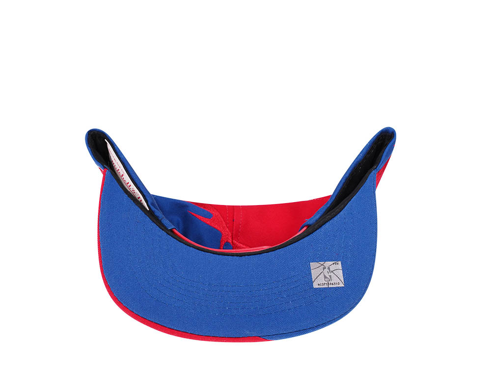 Mitchell & Ness Philadelphia 76Ers NBA Spiral Deadstock Hardwood Classic Snapback Hat
