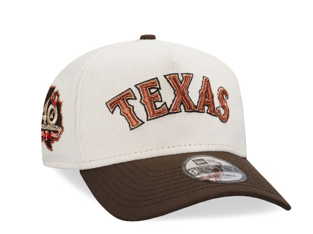 New Era Texas Rangers 40th Anniversary Chrome Corduroy Two Tone