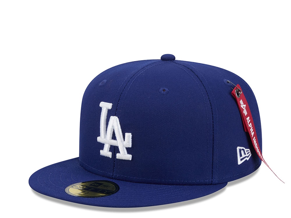 New Era Alpha Industries Los Angeles Dodgers Navy Prime Edition 59Fifty Fitted Hat