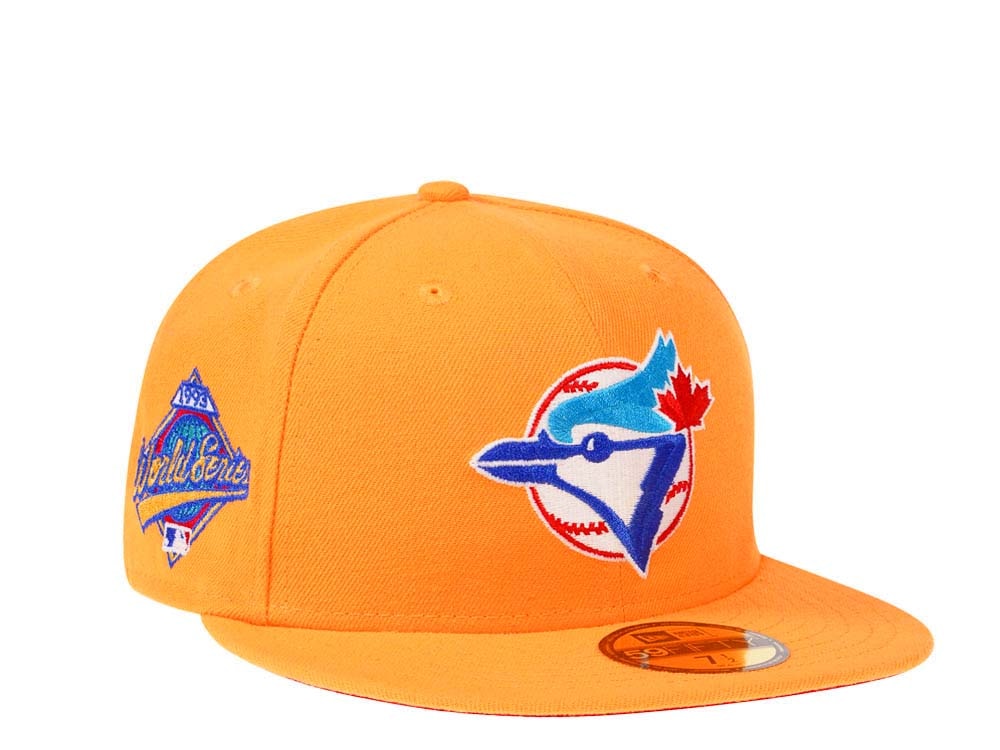 New Era Toronto Blue Jays World Series 1993 Flash Orange Glow Edition 59Fifty Fitted Hat