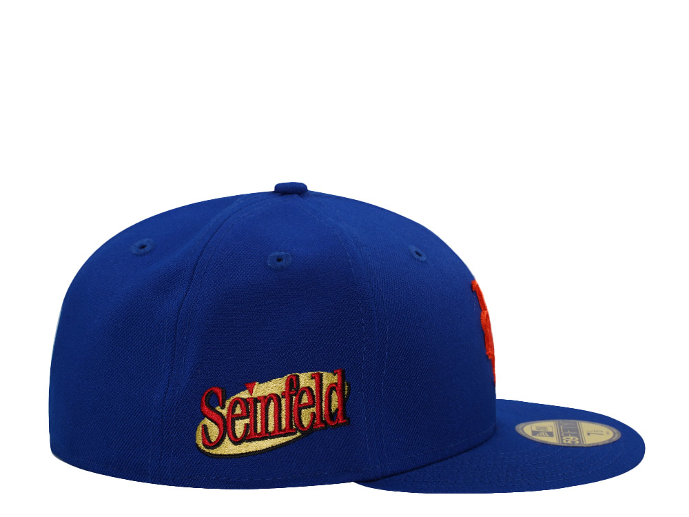 New Era New York Mets Seinfeld Royal Blue Prime Edition 59Fifty Fitted Hat