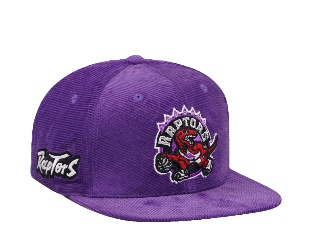 Mitchell & Ness Toronto Raptors Eredita 110 Purple Snapback Hat - Vince Carter Era, One Size