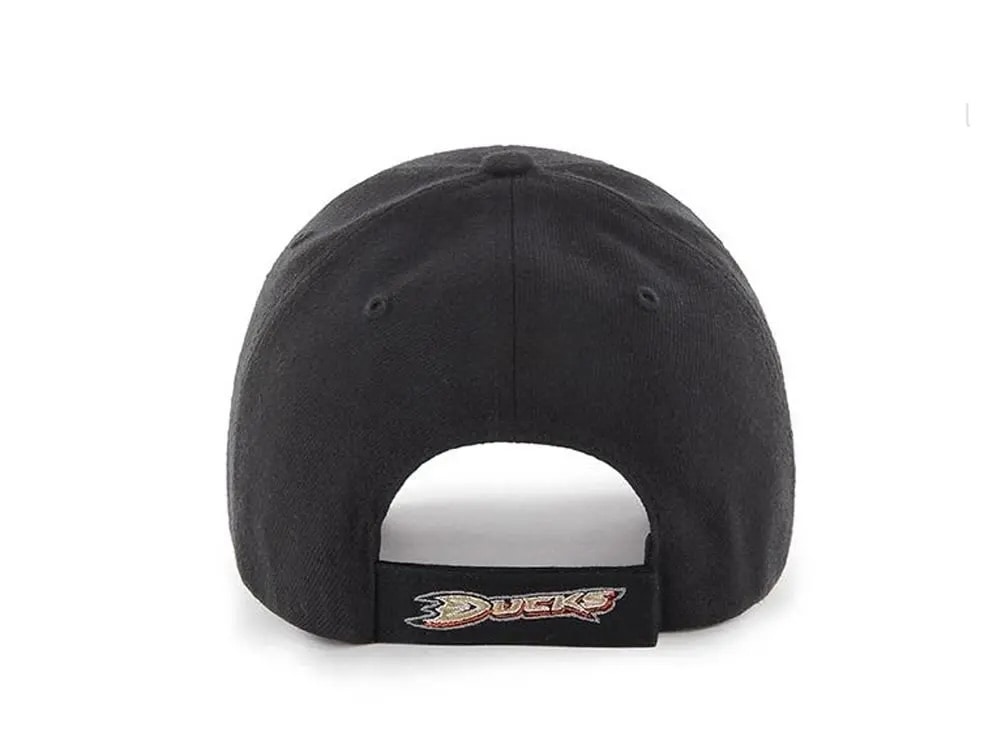 47brand Anaheim Ducks Current Logo Classic Black Strapback Hat