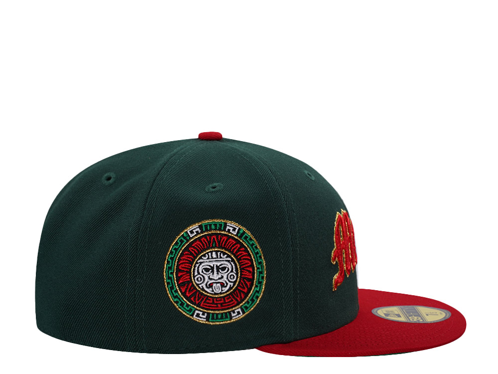 New Era Mexico Dark Green Two Tone Edition 59Fifty Fitted Hat