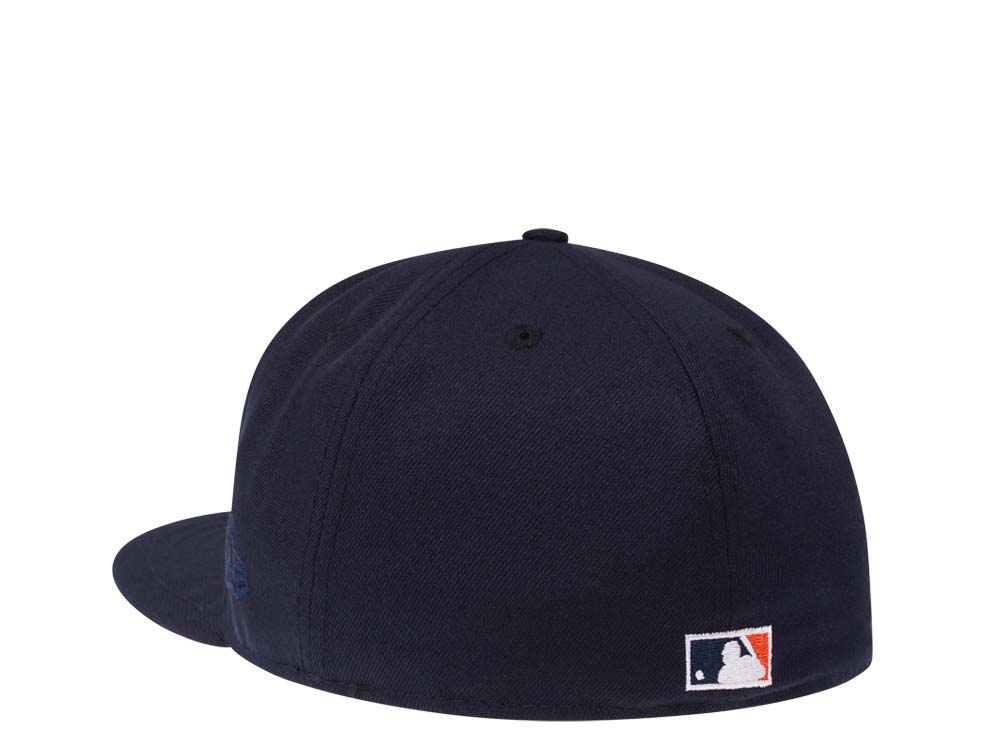 New Era San Diego Padres 50th Anniversary Navy Orange Pop Edition 59Fifty Fitted Hat