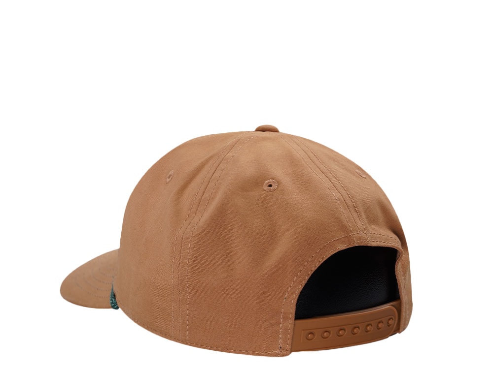American Needle Woodsy Owl Tree Hugger Canvas Cappy Wheat Snapback Hat