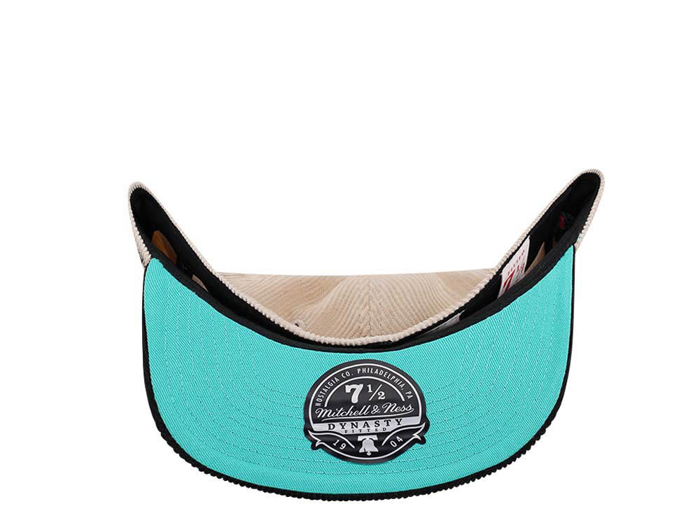 Mitchell & Ness San Antonio Spurs All Star 1996 Two Tone Hardwood Classic Cord Edition Dynasty Fitted Hat