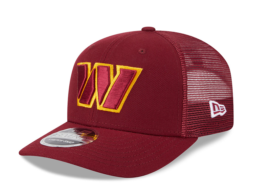 New Era Washington Commanders Maroon Edition 9Seventy Trucker Snapback Hat