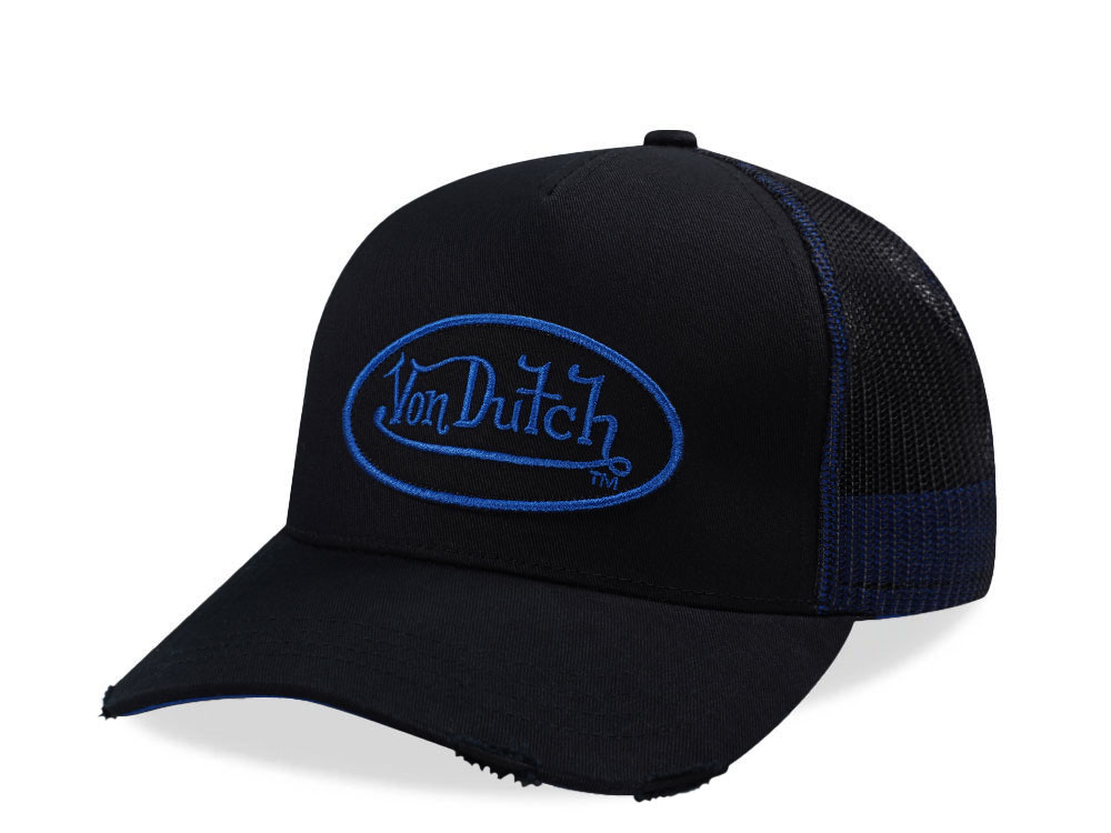 帽子 LYNCH silversmith cap Black Von Dutch Oval Patch Black Trucker Snapback Cap | TOPPERZSTORE.COM