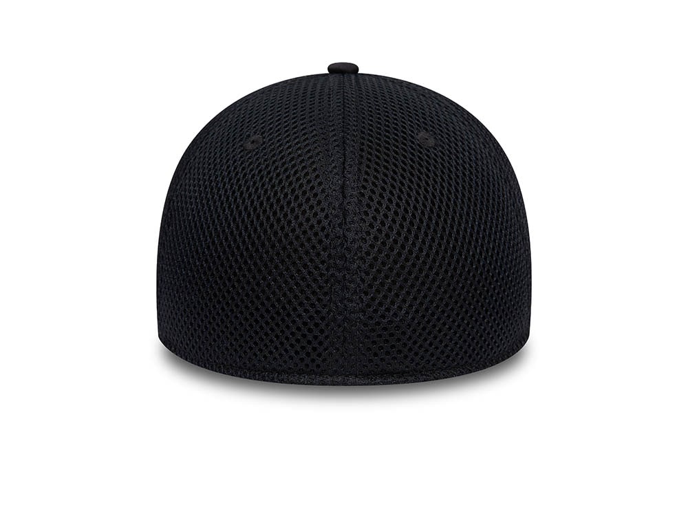 New Era England Rugby Black Undervisor Print Edition 39Thirty Stretch Trucker Hat
