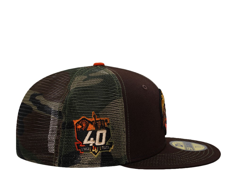 New Era Las Vegas Aviators 50th Anniversary Burnt Wood Edition