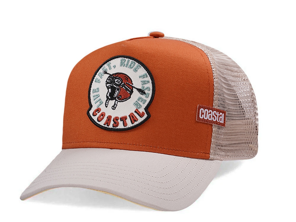 Djinns HFT Ride Faster Rust Coastal Edition Trucker Snapback Hat