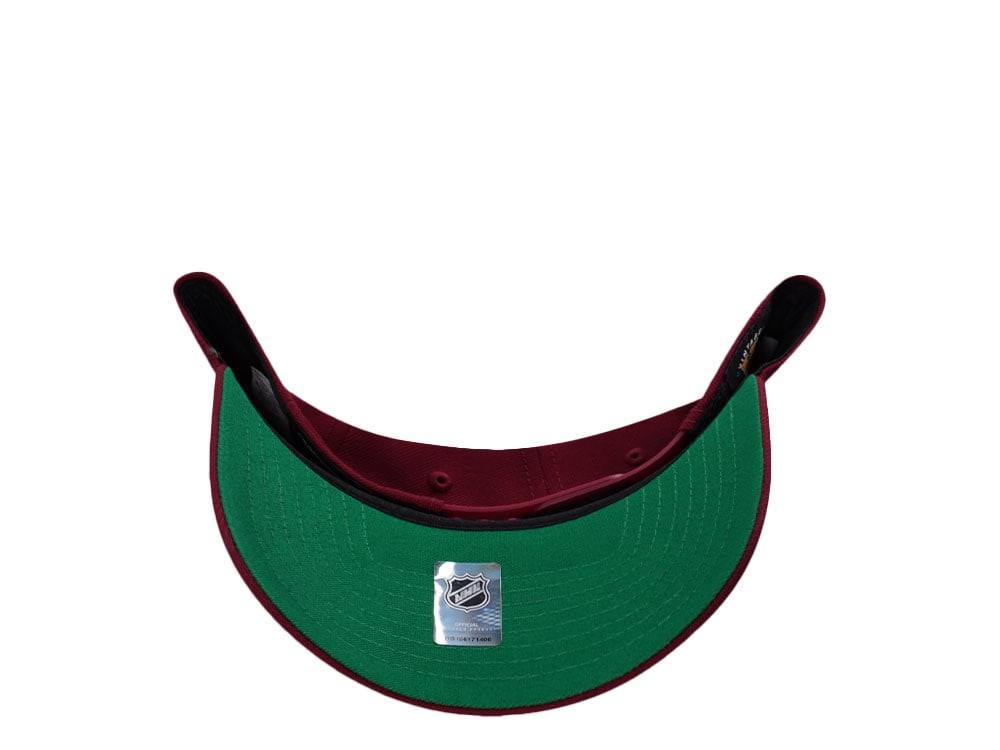 New Era Quebec Nordiques Cardinal Red Prime Edition 9Forty A Frame Snapback Hat