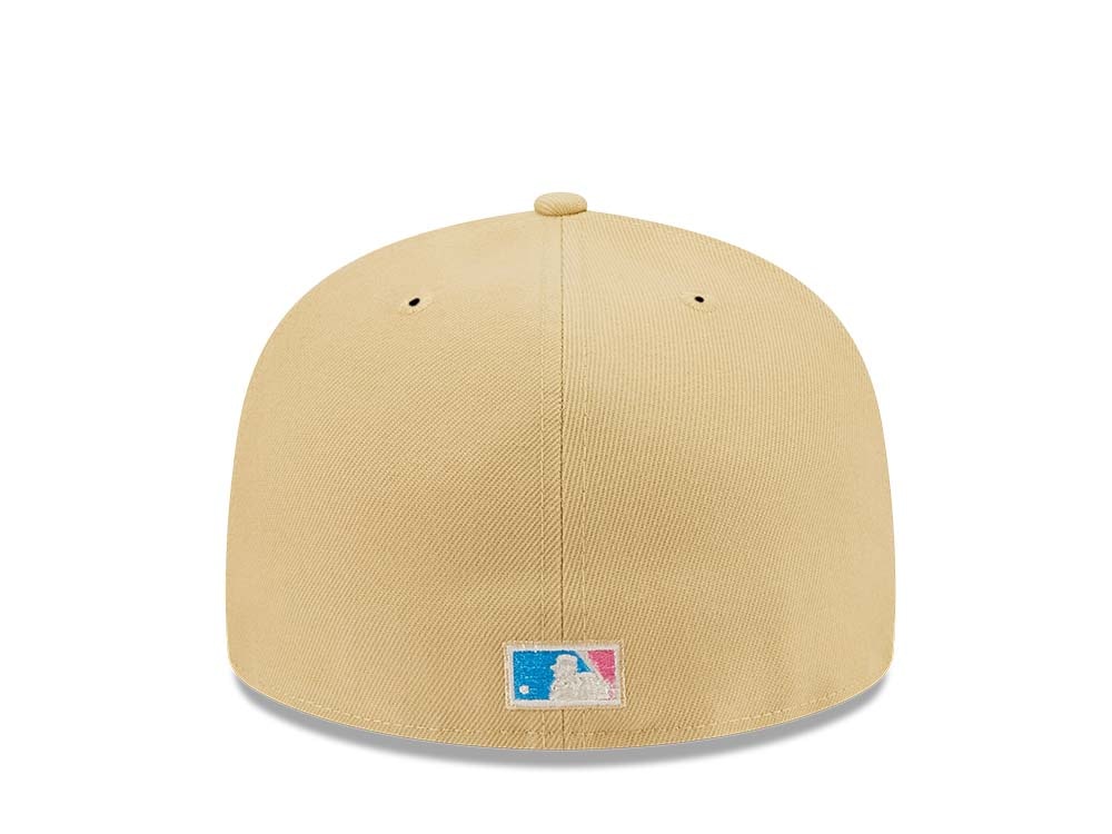 New Era Atlanta Braves Stitch 30th Anniversary Gold Edition 59Fifty Fitted Hat