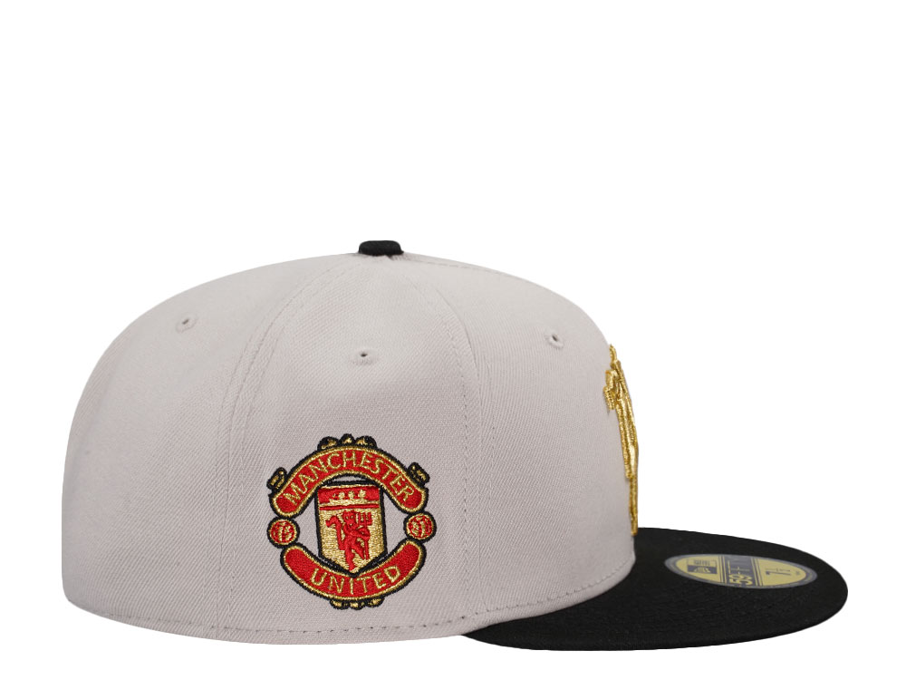 New Era Manchester United Stone Gold Two Tone Edition 59Fifty Fitted Hat