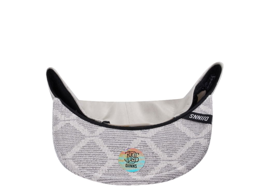 Djinns FendoLookalike Light Grey 6 Panel Snapback Hat