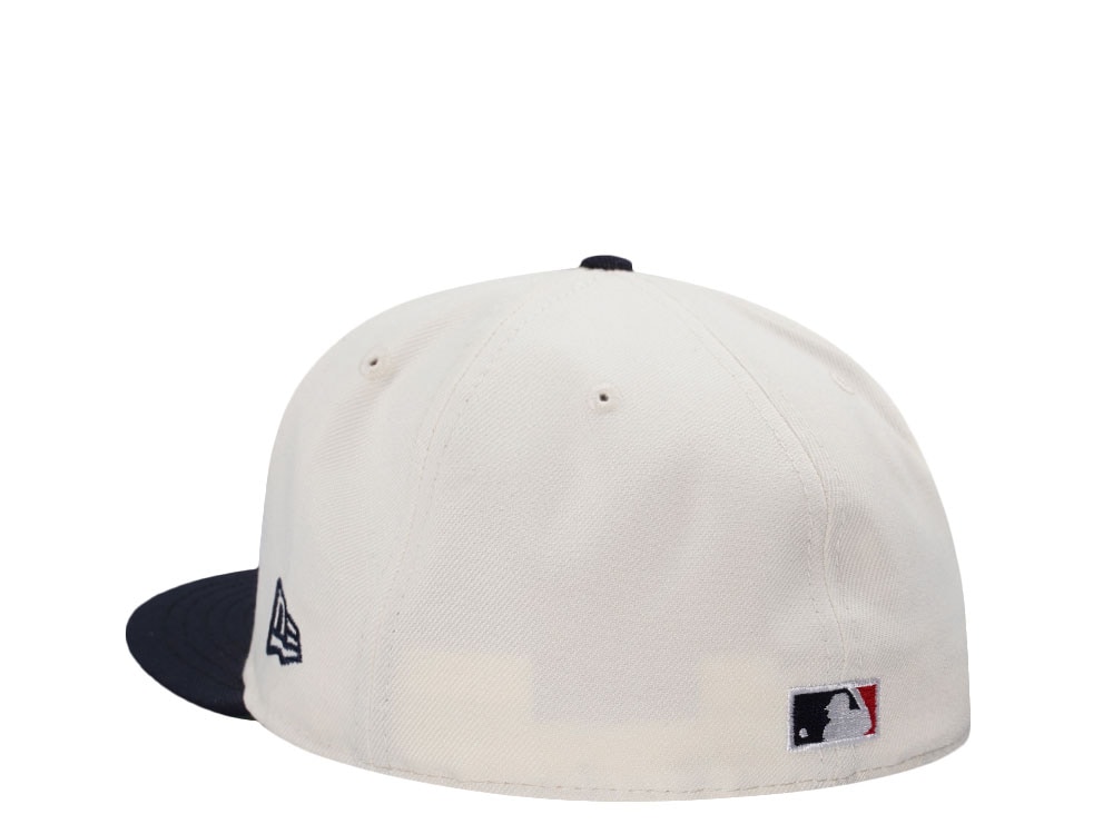 New Era Atlanta Braves World Series 1995 The Show Chrome Two Tone Edition 59Fifty Fitted Hat