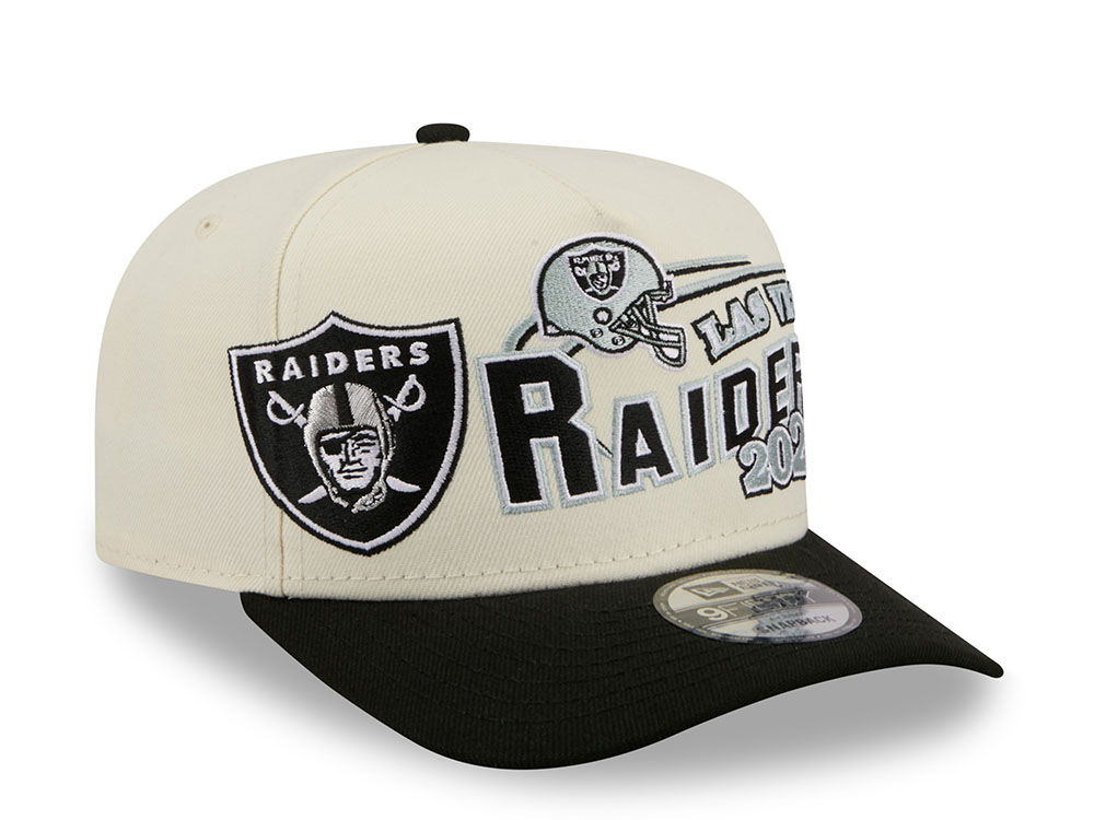 New Era Las Vegas Raiders Classic Logo Two Tone Edition 9Fifty A Frame Snapback Hat