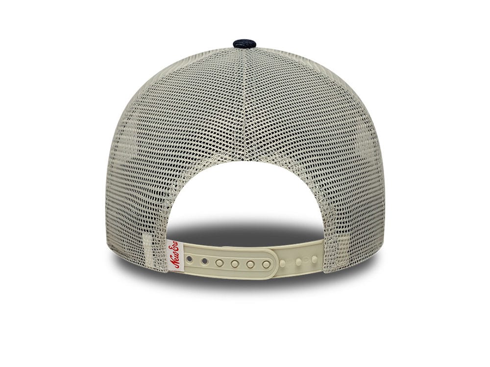New Era Patch Denim Edition 9Forty A Frame Trucker Snapback Hat