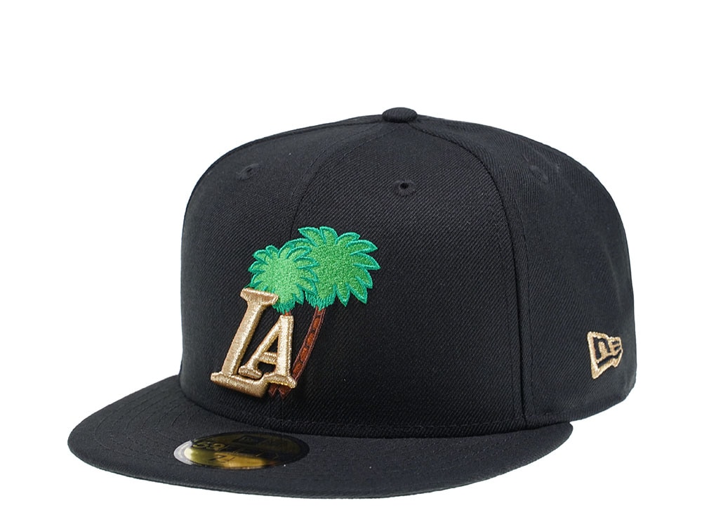New Era Los Angeles Lakers Palm Tree Gold Edition 59Fifty Fitted Hat