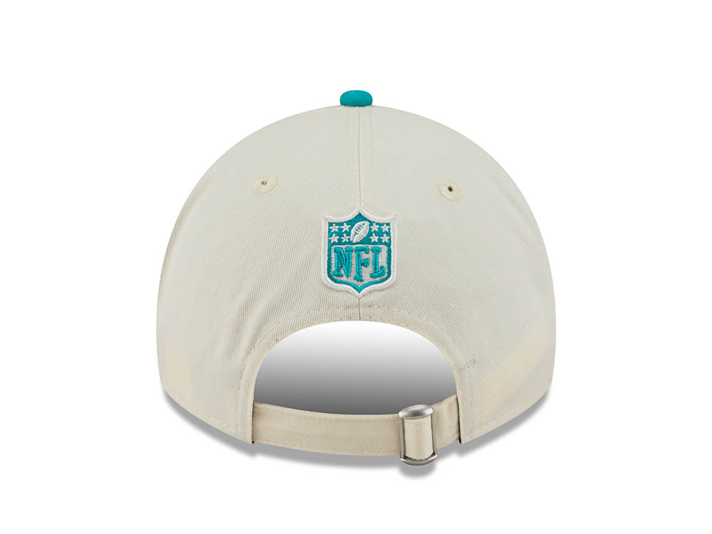 New Era Miami Dolphins 2025 Draft Edition 9Twenty A Frame Strapback Hat