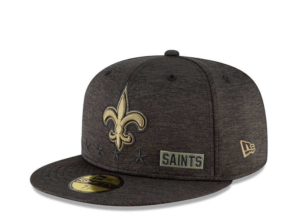 New Era New Orleans Saints Salute to Service 2020 Fitted 59Fifty Hat