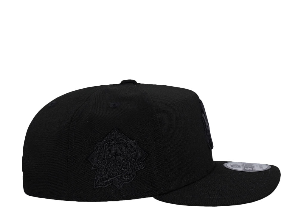 New Era New York Yankees World Series 1999 Blackout Red Prime Edition 9Fifty A Frame Snapback Hat