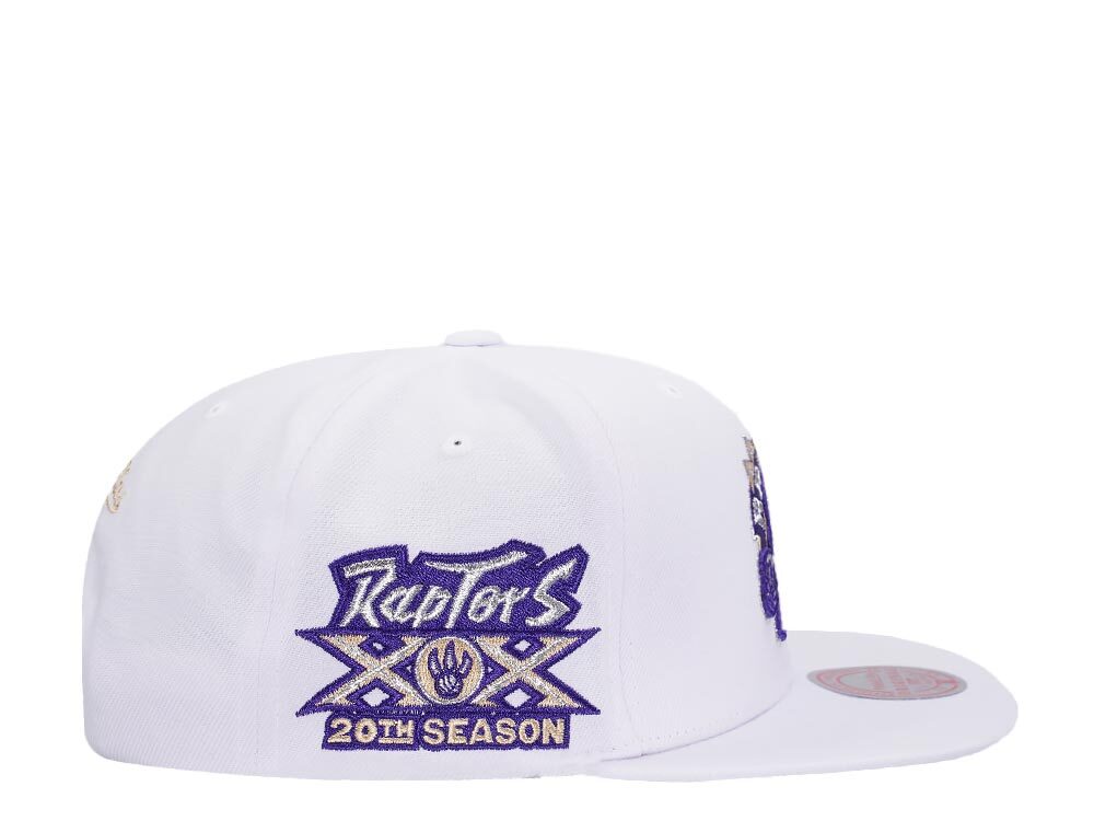 Mitchell & Ness Toronto Raptors 20th Anniversary Winter White
