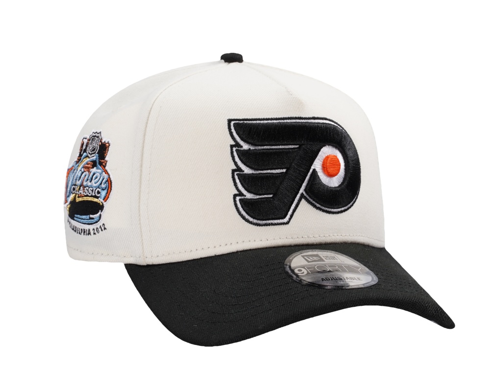 New Era Philadelphia Flyers Winter Classic 2012 Chrome Two Tone Edition 9Forty A Frame Snapback Hat